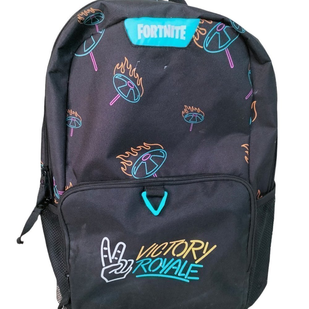 (#424)Fortnite Amplify Youth unisex Multicolor Backpack